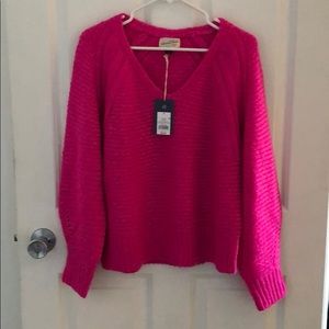 Universal Threads Hot Pink Sweater - NWT